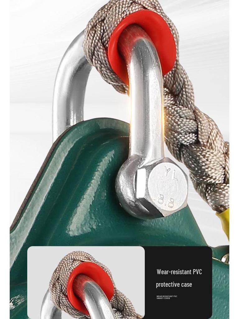 Vysokohorský samosvorný zachycovač pádu (5/10/15/20/30 m) pro bezpečnost výstavby s věžovým jeřábem