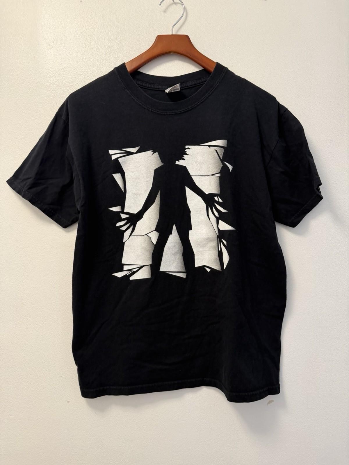 Vintage Edward Scissorhands Babydoll Black T Shirt Men’s M Y2K 90s Movie Tee XXL
