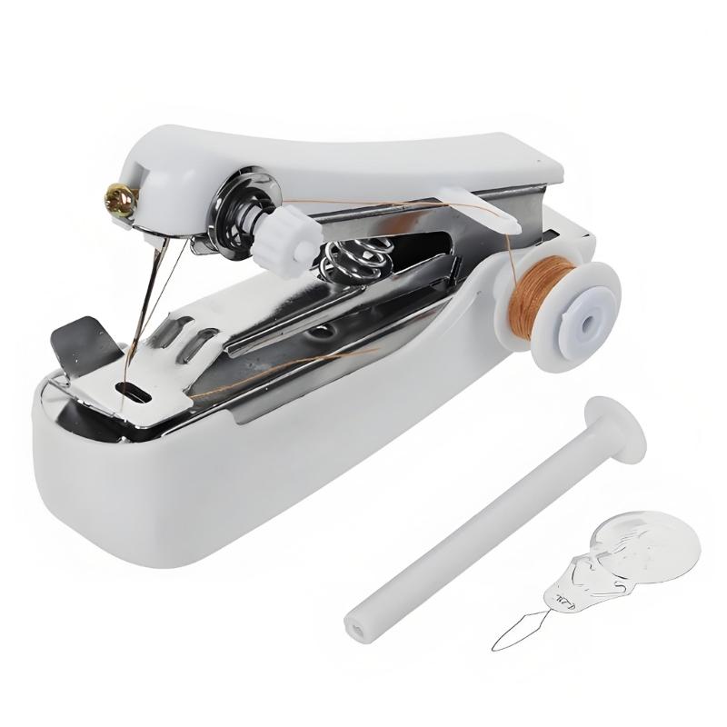 Handheld Sewing Machine Portable Sewing Machine Quick Sewing Manual Sewing Machine Handy Needlework Tool for Clothes