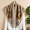 Spring and summer printed skirt women's triangle towel skirt curtain decorative belt towel stacked short skirt fart curtain new fashion