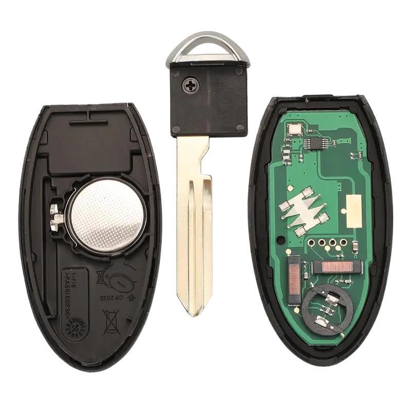 TWB1G662 433Mhz ID46 Smart Remote Car Key for Nissan Micra Juke Sentra Patrol Note Navara Tiida Frontier CWTWB1U825