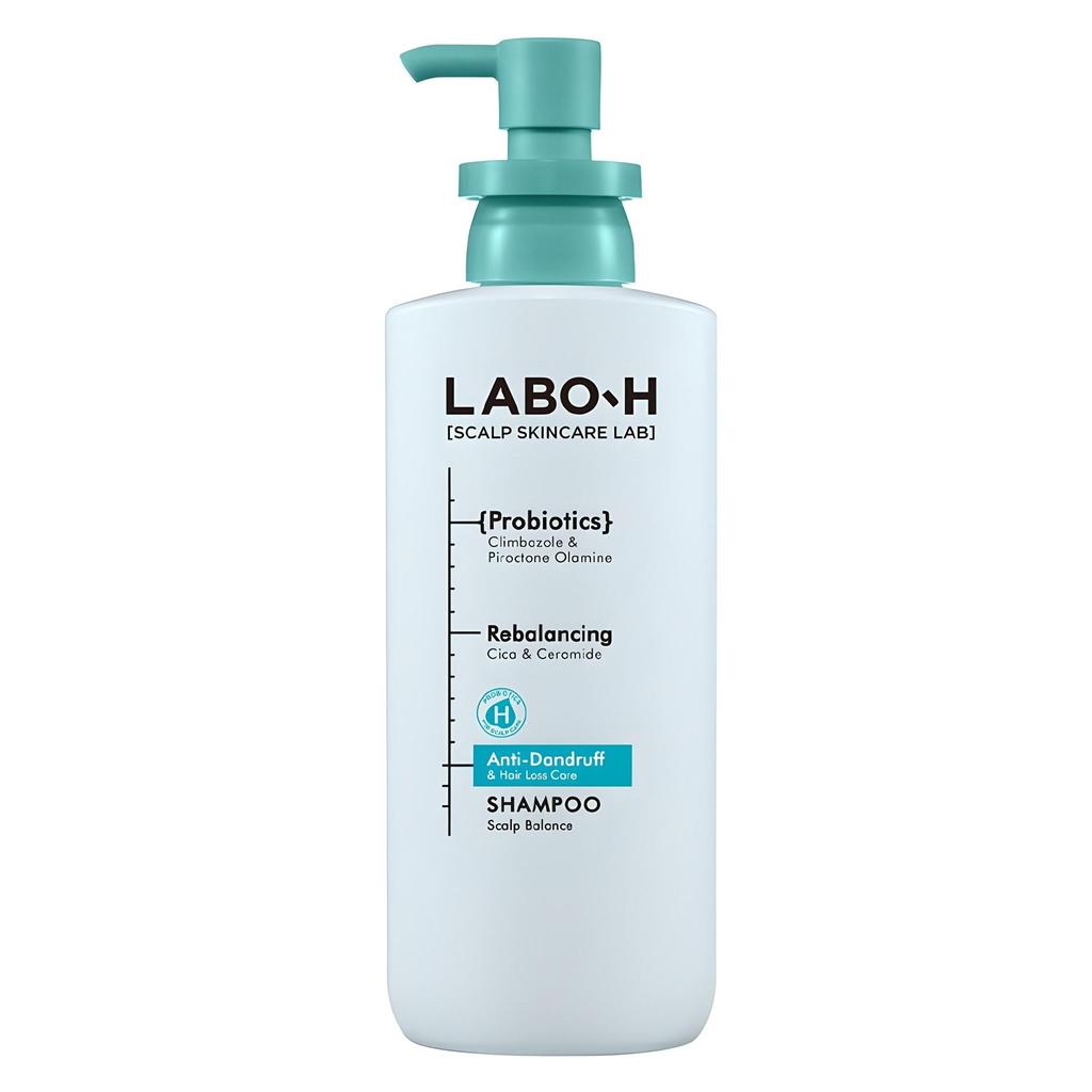 LABO-H Dandruff Scalp Clinic Anti-Hair Loss Shampoo Set (4 opt,) – Intensive Scalp Care for Dandruff, Itchy Scalp, and Hair Strengthening, Korean