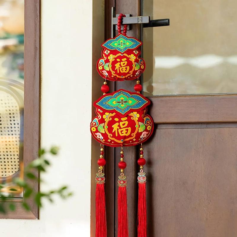 New Year Hanging Ornament Lunar New Year Decoration Horse Year Door Tassel Pendant Chinese Spring Festival Tet Tecoration
