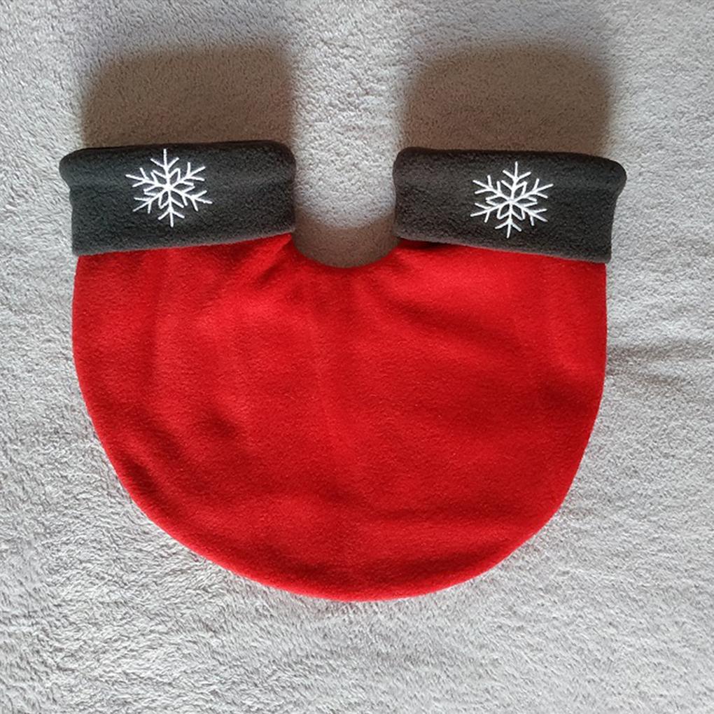 Winter Couple Holding Hands Gloves New Year Christmas Lint-free Thick Warm All Day Wear-resistant Tunnel Mittens