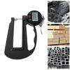 Digital Thickness Gauge 0.001mm 0.00005in Resolution 12.7mm 0.5in Range Aluminum Alloy Dial Thickness Meter