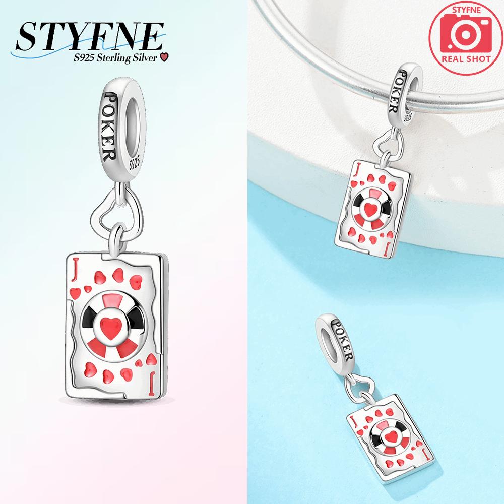 Charm Beads Plata Originales Spades A Jokers Beads For Charms Copper Wrist Bracelet Beads Jewellery Crafting Women'S Gift Idea
