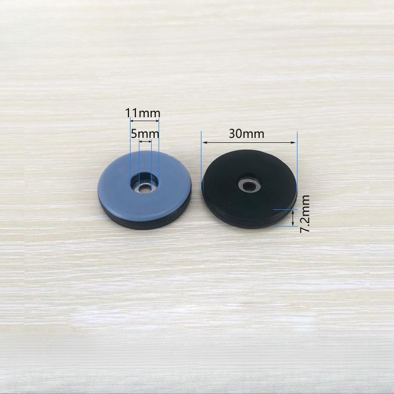 10Pcs Furniture Slider Pads Furniture Glides with Screws Sliding Block Table Chair Leg Mat Floor Protector for Carpet Hardwood