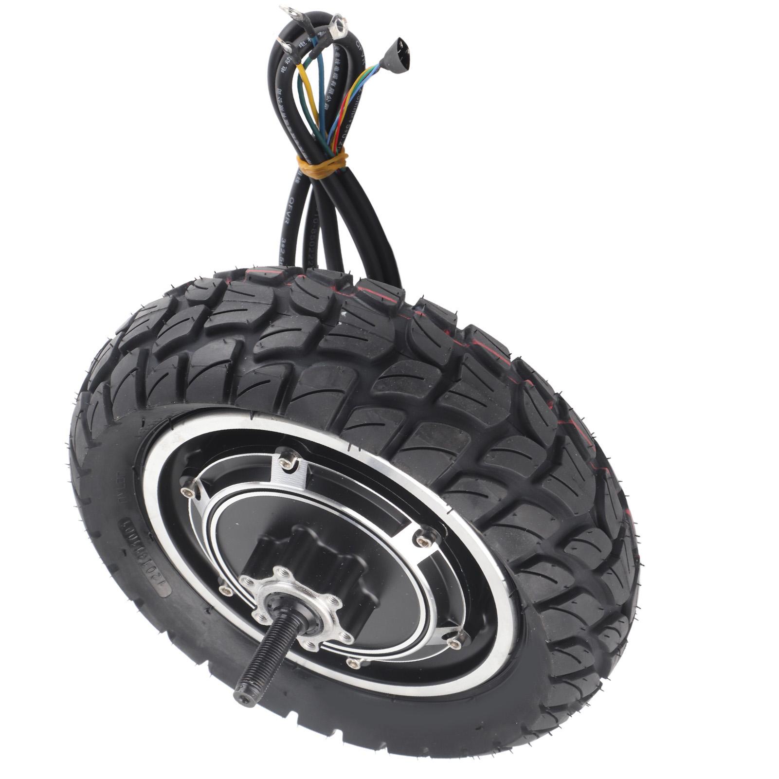

10-дюймовое колесо для электросамоката, мотор-колесо, аксессуар для замены для электромотоцикла, электровелосипеда 36–60 В
