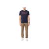 Polo Ralph Lauren Logo Embroidered Crew Neck Short Sleeve T-Shirt Men Tops Dark-Blue 710917892-001