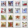 Christmas Pillow Cover New Custom Cartoon Home Office Cushion Cover