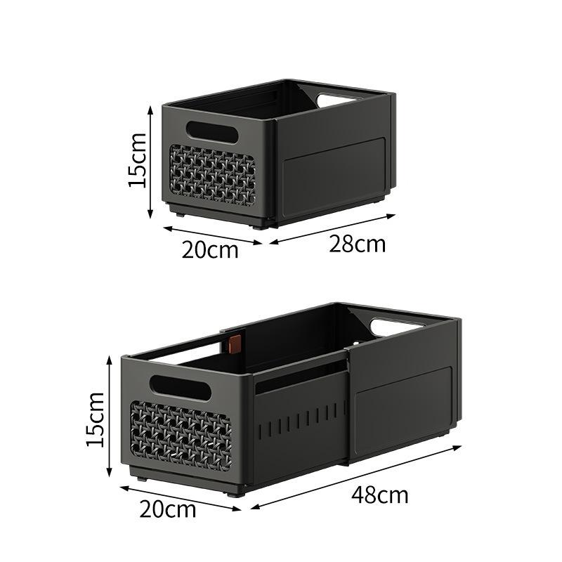 Expandable Underwear Organizer Drawer Divider, Foldable Clothes Storage Box for Socks,Bras, Underwear, Closet Organizer