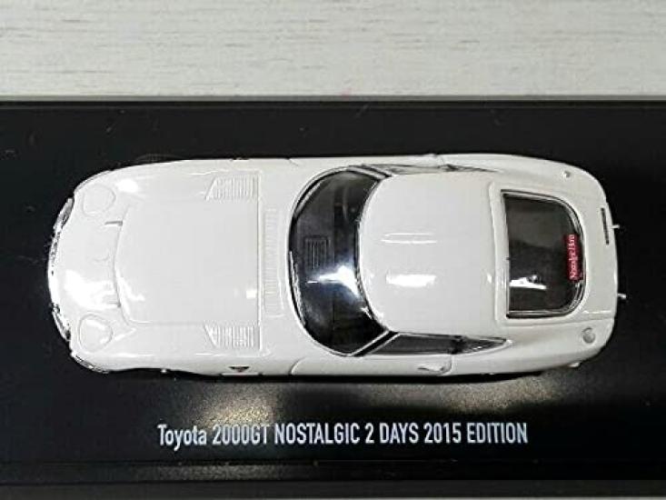 Mini car Kyosho Toyota 2000GT NOSTALGIC 2 DAYS 2015 EDITION 1/64