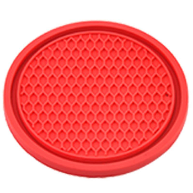 Sottobicchiere per Auto in Silicone Antiscivolo con Strass