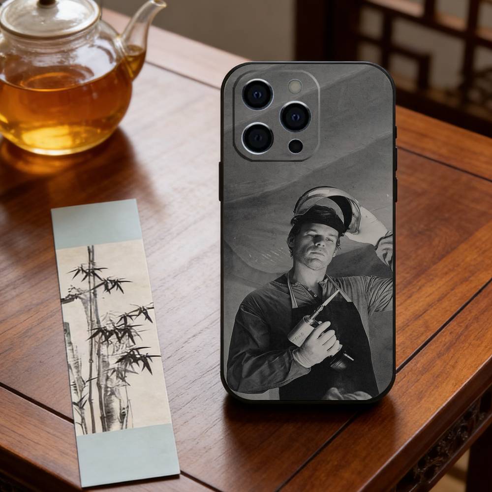 Dexter M-Morgan Phone Case Silicone Soft For IPhone 17 16 15 14 13 12 11 X XR Plus Pro Max Plus