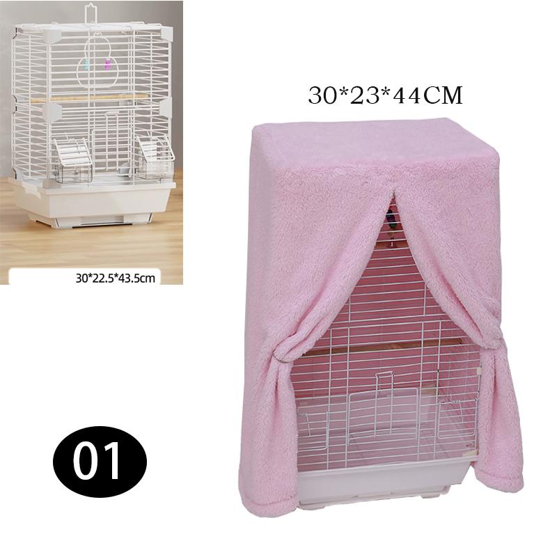 Multi-sizes Large Bird Cage Cover Sunscreen Warm Dust Cover Winter Pet Bird Parrot Cage Shading Pet Products Bird Supplies