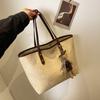 Large capacity bag women's new autumn and winter versatile shoulder bag popular tote bag morning eight commuter bag