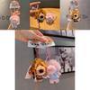 Cute Letter Embroidered Hoodie Nien Lion Plush Toy Pendant Keychain For Bags And Keys