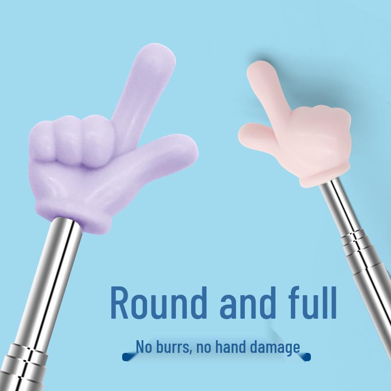 Retractable Teaching Pointer - Classroom Finger Pointer for Reading and Recognition