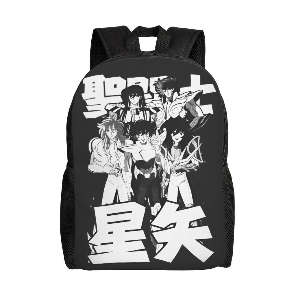 Saint Seiyas Travel Backpack Women Men School Computer Bookbag Mythic College Student Daypack Bags
