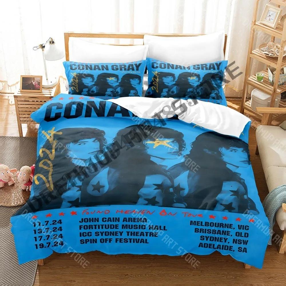 3D Print Conan Gray Found Heaven Bedding Set Single Twin Full Queen King Size Bed Set Adult Kid Bedroom Duvetcover Sets