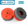 4inch 110mm/M16 Circular Abrasive Nylon Brush Stone Polish Granite Marble Clean Workshop Equipment Power Tool Grinder Wheel