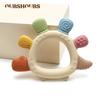 Baby Dinosaur Silicone Teething Toys BPA Free Easy to Grip Infant Care Teether Chewing Toy for Newborn Gift Babies Accessory 3
