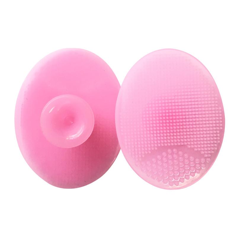 Pore Cleanser Silicone Mini Brush Bathroom Accessories Scrubbers Facial Face Cleansing Brush Face Wash Pad Shower Massage Soft