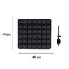 Bran Inflatable Seat Cushion Air Seat Cushion Portable Car Seat Office Chair Wheelchair Pad Anti -decubitus Orthopedic Pain Relief Pillow Camping Seat