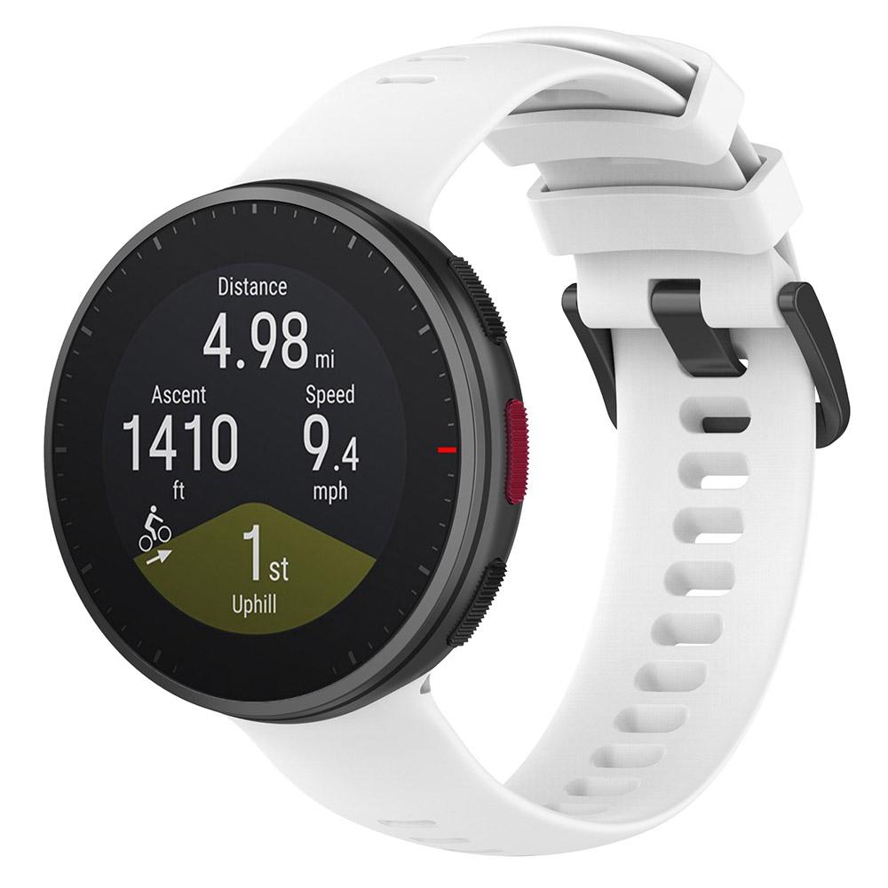 

For Polar Vantage V2 Watch Strap Replacement Silicone Solid Color Sweat-Proof Watch Band Grey