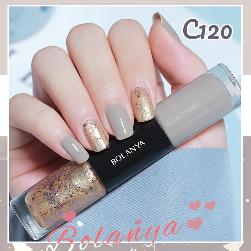 Nagellack, schnell trocknend, eine Flasche mit zwei Farben, semipermanenter Vernis-Nagelkunst-Nagel-Maniküre-Lack