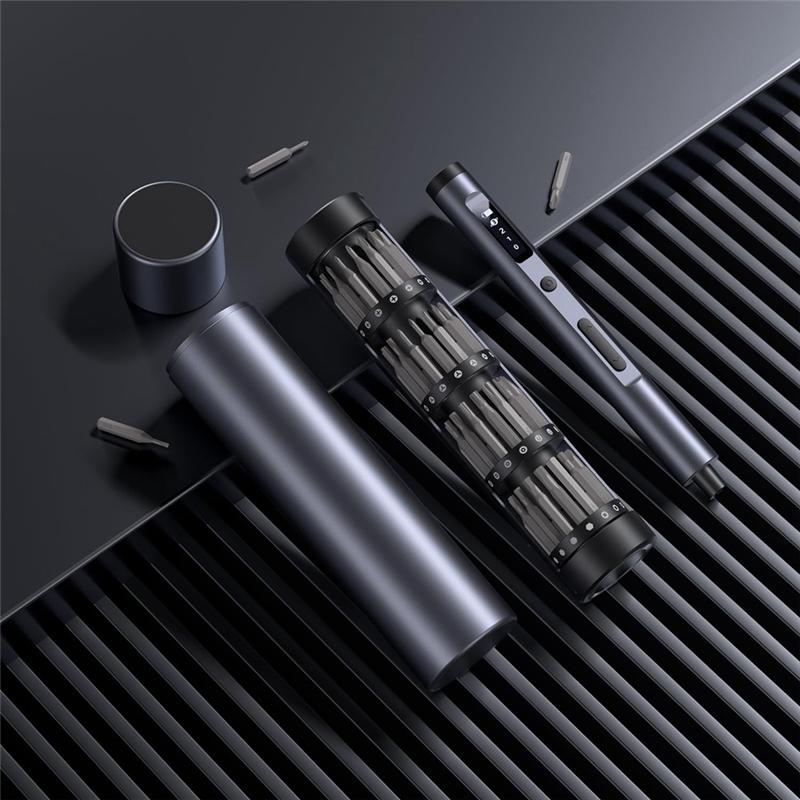 A95I-62 In 1 Electric Mini Cordless Screwdriver Set With 4 LED Lights, 3-Level Torque, For Laptop/PC/Phone/Watch/Camera