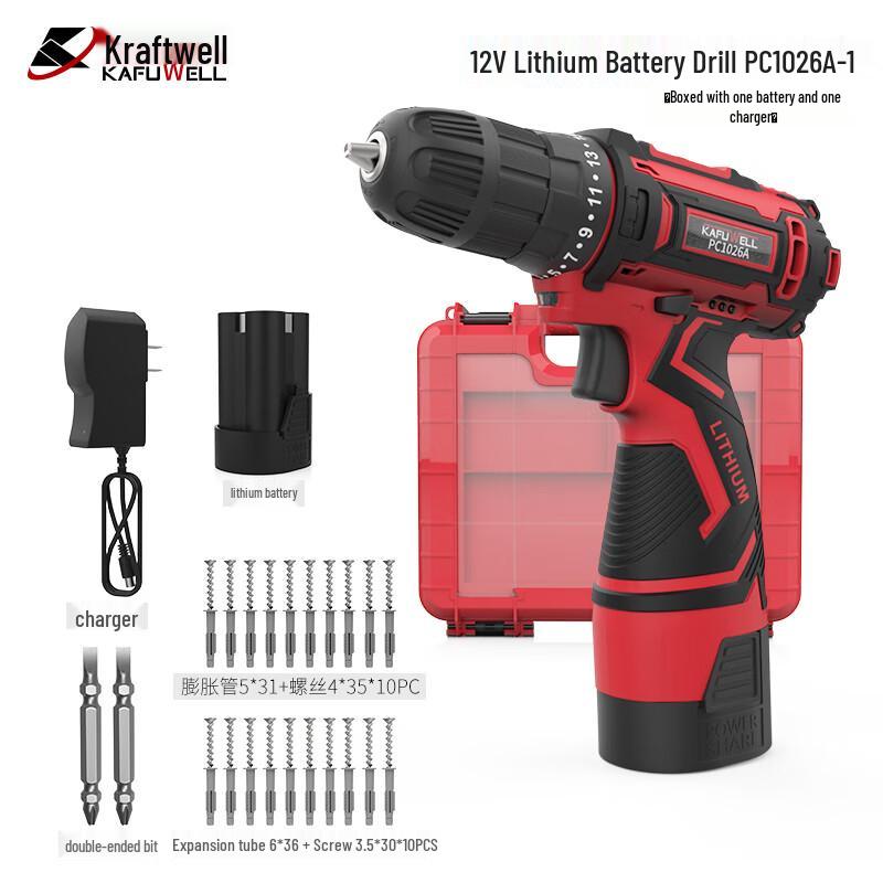 

Kraftwell Electric Drill & Tool Conversion Sets CN plug (adapter included)