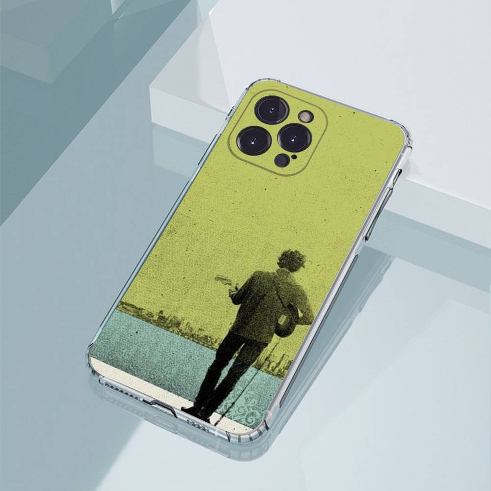 B-Bob Dylan Phone Cases For iPhone17,16,15,14,13,12,11,Pro,Max,Plus Luxury Camera Protection Plastic