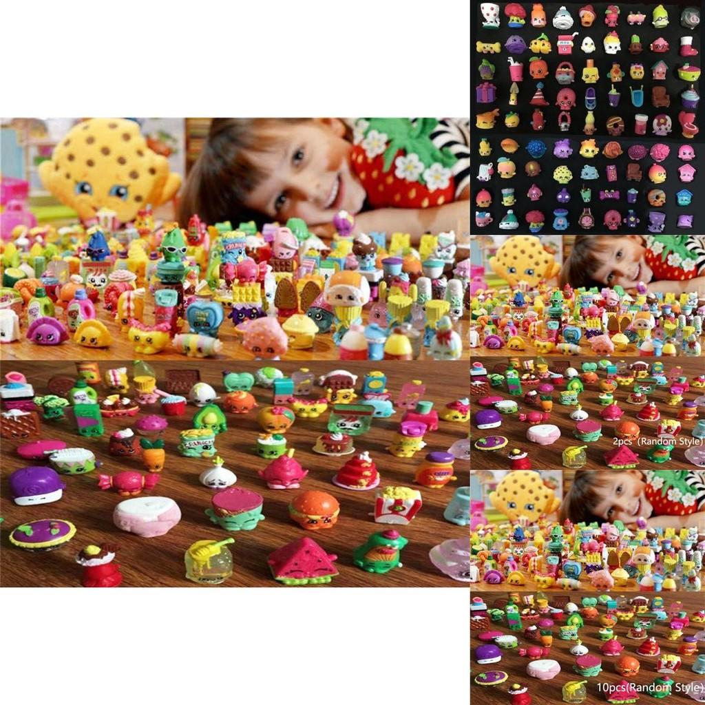 New Arrival 2pcs Of Shopkins Season 2-5 Mini Action Figure Toys Great Gift For Kids