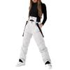 Ski Pants Women Insulated  Ski Bib Overalls Snowboarding Pants Adjustable Shoulder Strap Snowsuit