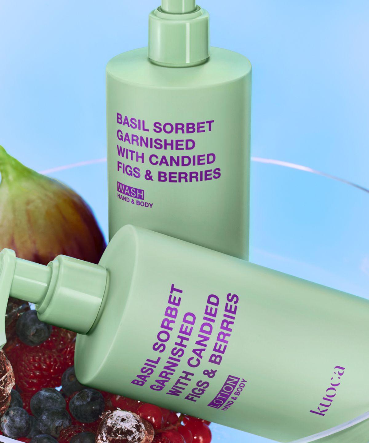 [2-Piece Set] Basil Sorbet Hand & Body Wash + Lotion