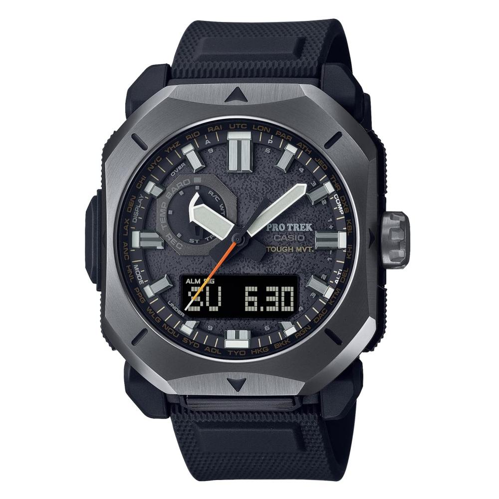 

[Casio] Годинник Protrek Climber Line Radio Solar Biomass Plastic PRW-6900Y-1JF чоловічий чорний