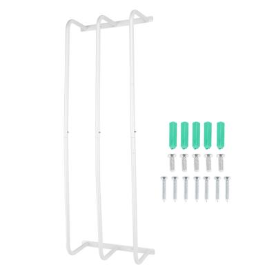 Rolled Towels Rack Three Tubes Iron Wall Mounted Bath Towel Holder Vertical Towel Rack for Bathroom