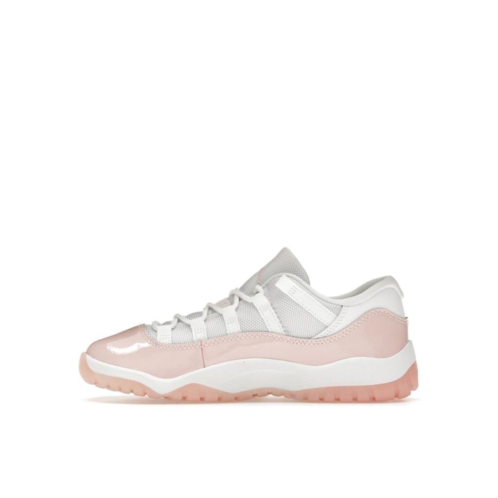 Air Jordan 11 Retro Low PS Legend Pink Dětské tenisky Bílé 580522-160