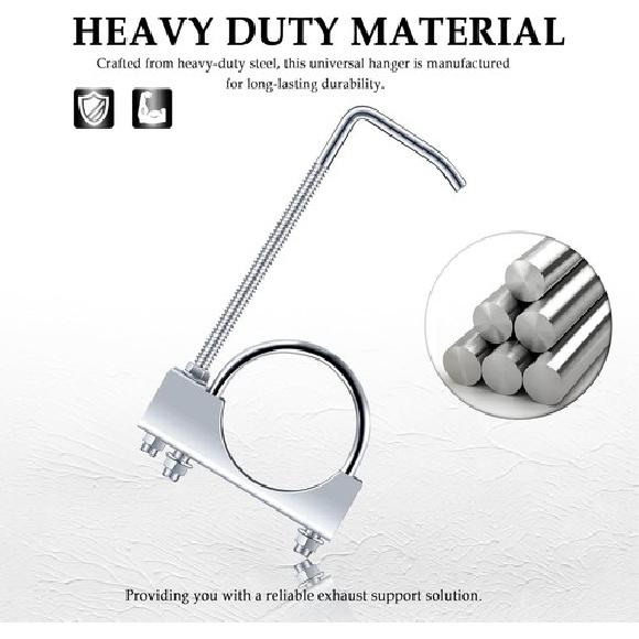 3 inch Exhaust Clamp with Hanger, Heavy Duty Exhaust Hanger -3 Inch