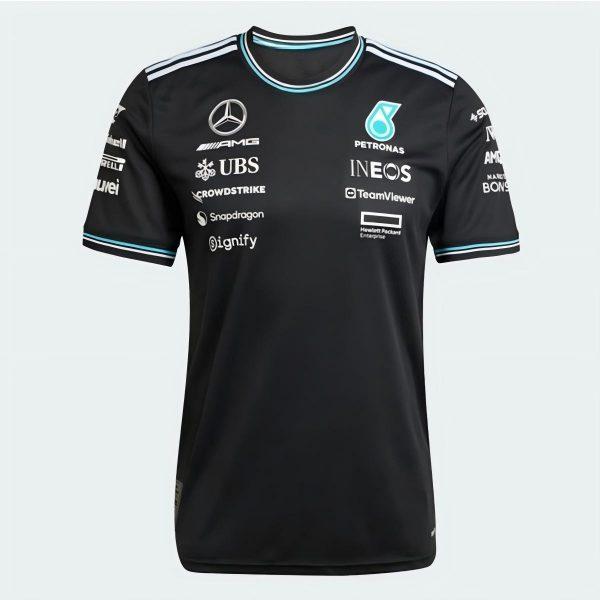 2026 Nuova tuta da moto da corsa F1 tuta da ciclismo, traspirante e ad asciugatura rapida T-shirt a maniche corte con scollo rotondo camicia da lavoro fuoristrada