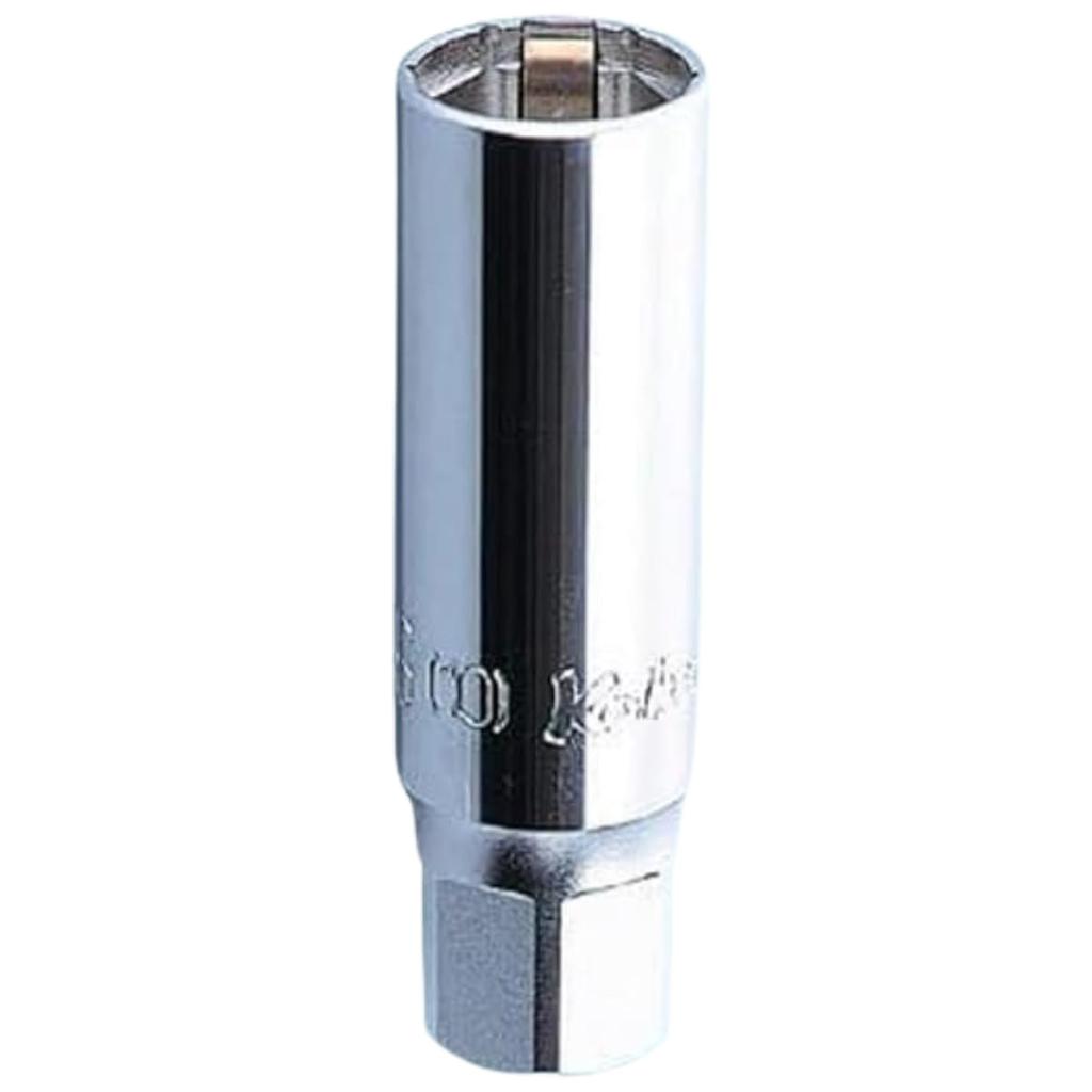 Yamashita Kogyo Kenkyusho Spark Plug Socket 16mm Ko-ken 3/8 (9.5mm) SQ. (with Clip) 3300C-16