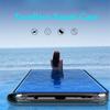 S21fe Hülle Smart Mirror Leder Flip Shell Cover für Samsung Galaxy S21 Fe 5g 2022 6,4 magnetische Buchständer coque auf S 21 Glaube