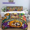 Super Mario Pattern Bedding Quilt Set  Home Decoration  Gift (1 * duvet cover + 2 * pillowcase  without core)