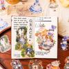 40 pcs/pack Vintage PET Stickers, Creative Journal Decorations, Scrapbooking Collage Supplies