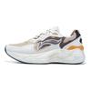 Li-Ning 1990 Lava Lightweight High Resilience Low Top Sports Casual Shoes Men Sneakers White Brown ALJT005-3