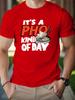 Unisex Short Sleeve Crew Neck T Shirt It Is A Pho Kind Of Day Pho Bowl Graphic Asian Cuisine Theme Casual Cotton Streetwear Tee