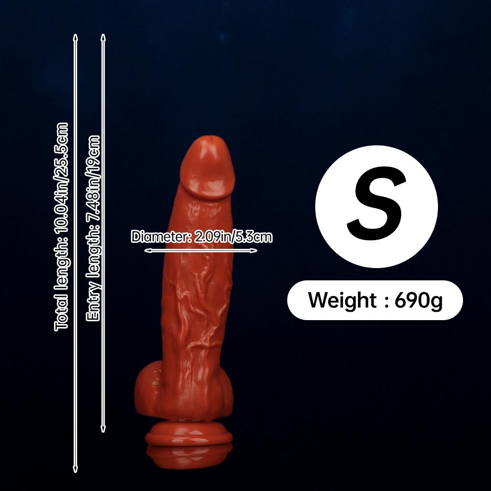 PVC Large Dildo Butt Plug with Suction Cup Threaded Anal Beads Anal Dildo Fisting Realistic Penis