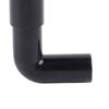 Rotatable Elbow Aquarium Pump Nozzle Duckbill Sprinkler Adjustable Nozzle Water Return Outlet Black Plastic