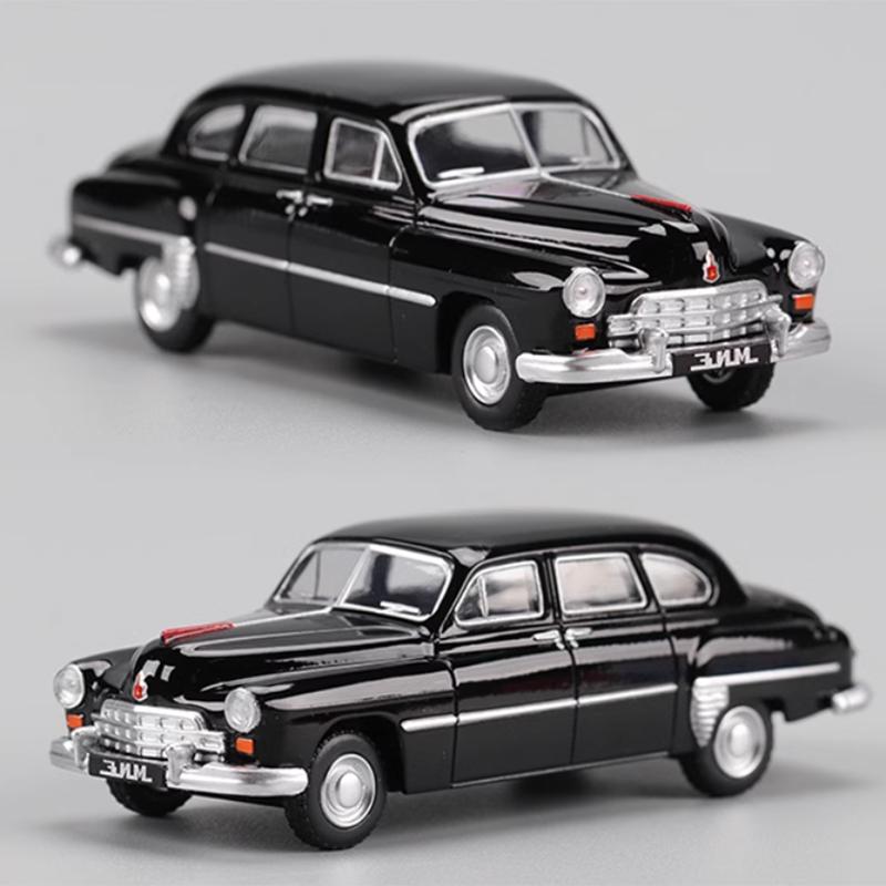 Perka 1:64 Gaz-12 ZIM Sedan&Lada 2105 &GAZ-21 Volga Alloy Car Model Gifts Decoration Collection Vehicle Toys Static Display